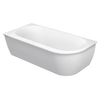 Duravit Darling 700246000000000 Ванна 1900х900 мм, акриловая, угол слева, с панельюи ножками,с 2 наклонами для спины, цвет белый