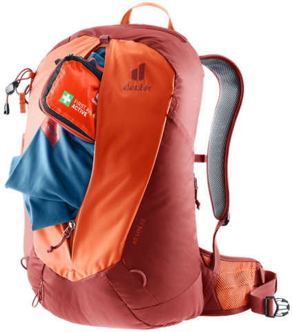 Картинка рюкзак туристический Deuter AC Lite 23 Paprika-Redwood - 5
