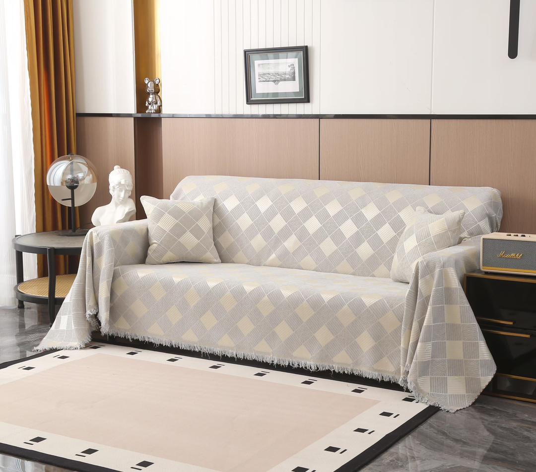 ZEPHYR HOME Дивандек 180×300 Серый Ромбик