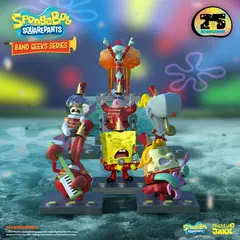 Случайная фигурка Mighty Jaxx SpongeBob Squarepants: Band Geeks Series