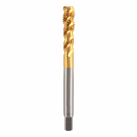 Метчик М14х1,5 (Машинный, винт.) DIN374 HSSEPM-TiN 6h C/2-3P R45 110мм a=9,0 H-Tools 30159THT
