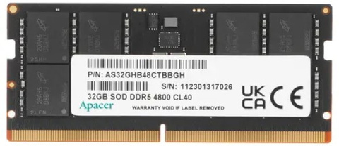 SODIMM DDR5 32GB Apacer FS.32G2A.PTH