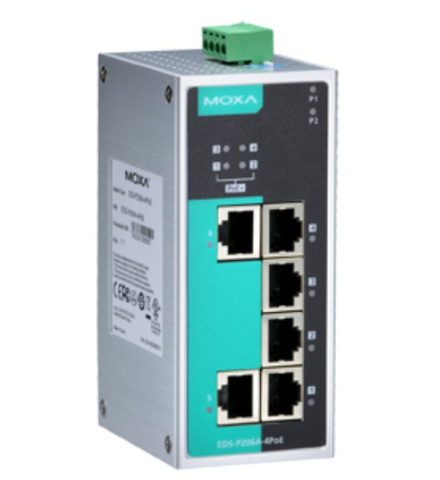 Коммутатор PoE MOXA EDS-P206A-4PoE