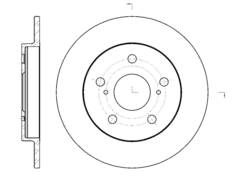 Диск тормозной G-brake  GR-01745