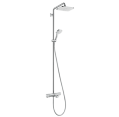 Hansgrohe Croma E 27687000 Душевая система с термостатом и изливом на ванну фото