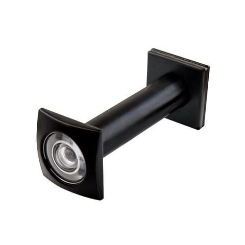 Глазок дверной FUARO VIEWER4 DVQ 70-130/16 BL черный /42155/