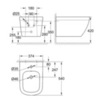 GROHE Euro 3920800H Биде подвесное