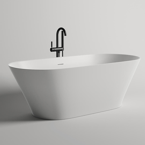 Salini Mona 102921M Ванна отдельностоящая 180x80, цвет: белый матовый