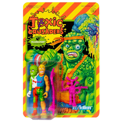 Фигурка Super7 Toxic Crusader: Headbanger