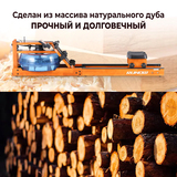 Гребной тренажер DFC RUNOW Golden Wood фото №1