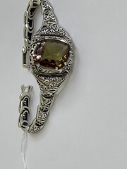 Миконос султанит (браслет из серебра)
