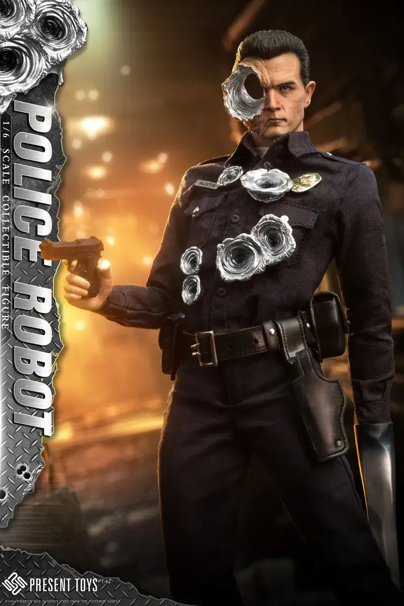 Фигурка T-1000 из фильма Терминатор 2 Судный день 1:6