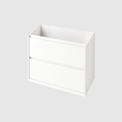 Nofer COOL CL.060.WM Тумба под раковину с 2 выдвижными ящиками 60x45x54, белый фото