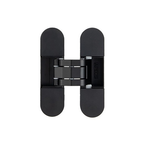 Петля скрытой установки APECS 110*30-3D-Z-BLM черный матовый (аналог AGB 2.0) (1шт)