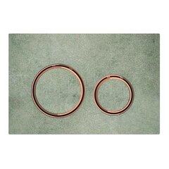 Geberit Sigma 115.650.JV.1 Смывная клавиша, для двойного смыва, цвет металлический красное золото: красное золото, под бетон фото