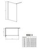 Radaway Modo 389124-01-01 Неподвижная душевая стенка 120х200 см