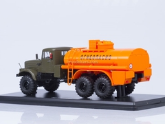 KRAZ-255 AC-8.5 metal chassis khaki-orange Start Scale Models (SSM) 1:43