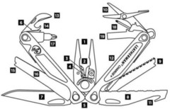 Мультитул Leatherman Charge Plus G10 красный, 19 функций (832778) | Multitool-Leatherman.Ru