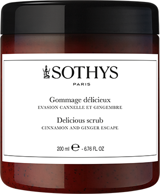 Sothys Aroma: Изысканный скраб для тела с корицей и имбирем (Delicious Scrub. Cinnamon And Ginger Escape)