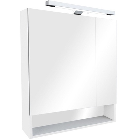 Roca The Gap ZRU9302887 Зеркальный шкаф со светильником 85х80 см