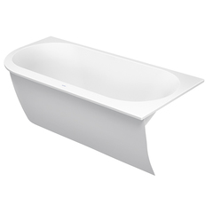 Duravit Darling 700247000000000 Ванна 1900х900 мм, акриловая, угол справа, с панельюи ножками,с 2 наклонами для спины, цвет белый фото