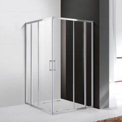 Cezares MOLVENO-A-22-80+30-C-CR-IV Душевой уголок, цвет: хром фото