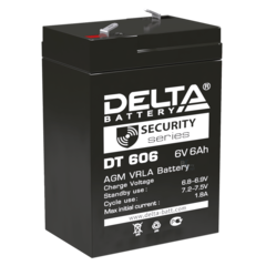 Аккумулятор Delta DT 606 (AGM)