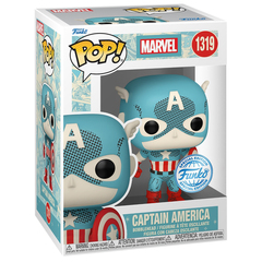Funko POP! Marvel. D100 Retro Captain America (Exc) (1319)