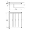 GROHE Essentials 40800DC1 Полотенцедержатель с полкой