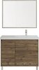 Aquanet 365915 Тумба с раковиной Nova Lite 2.0 100 R напольная цв. дуб рустикальный (365915)