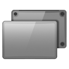 Чехол тонированный серый для ноутбука MacBook Neo 13 (с 2026-), серии LCGB Series Protective от Dux Ducis