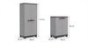 Комплект для хранения:  Хозяйственный шкаф StiloTall Cabinet + Шкаф хозяйственный Stilo Cabinet Low — фото 4