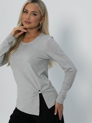 Лонгслив Сэнди (серый) Б16415-50М LT Collection
