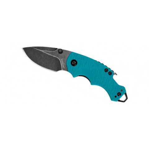 Маленький складной нож K8700TEALBW Shuffle, бирюз. рукоять, клинок 8Cr13MOV