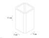 Fixsen Dony FX-232-3 Стакан, цвет: белый