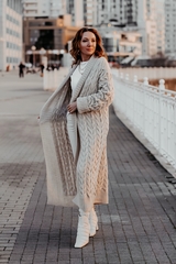 Мастер-класс по вязанию спицами кардигана 