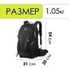 Картинка рюкзак туристический Nevo Rhino 9033-nw Black - 2