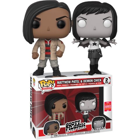 Funko POP! Scott Pilgrim vs The World: Matthew Patel & Demon Chick (Funkon 2018 Exc) (2 pack)