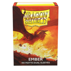 Dragon Shield - Dual Matte Ember протекторы 100 штук