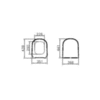 VitrA D-Light 104-003-001 Сиденье для унитаза