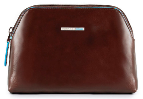 Косметичка Piquadro Blue Square BY3794B2/MO, коричневый, кожа натуральная