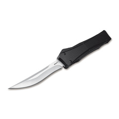 Фото Автоматический фронтальный выкидной нож Boker Lhotak Eagle, сталь D2, рукоять алюминий