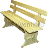 Лавка со спинкой 1200*300*440 - 2