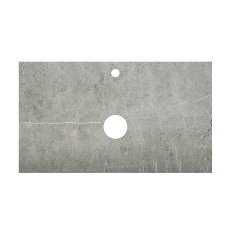 BelBagno KEP-100-MGL-W0 Столешница под накладную раковину, 100x46, цвет: серый