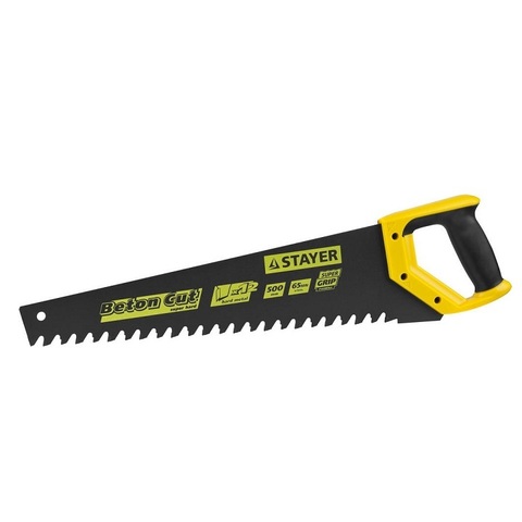 STAYER Beton Cut, 500 мм, специальная ножовка, Professional (2-15096)