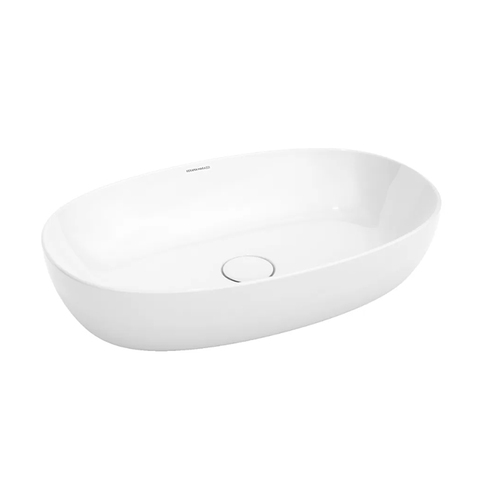 Kerama Marazzi Plaza PLR.wb.60 Раковина накладная, 60х37см., без отв., цвет: белый глянцевая