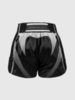Шорты тайские Venum Adrenaline Black/Silver Gre