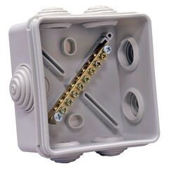 Короб КУП 8 присоединений 80х80х50 IP54
