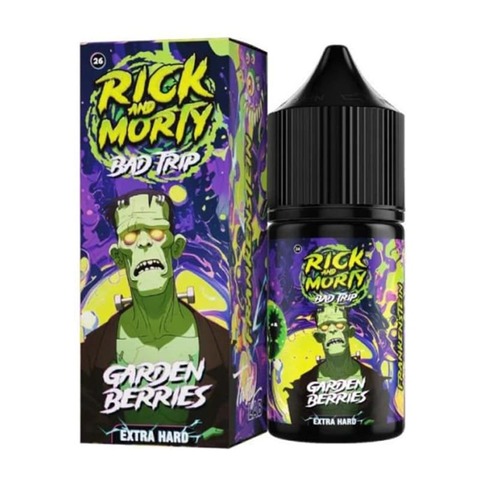 Rick & Morty Bad Trip Salt 2% Extra HARD 30 ml - Садовые Ягоды
