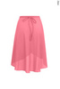 Wrap skirt with ties | bubblegum